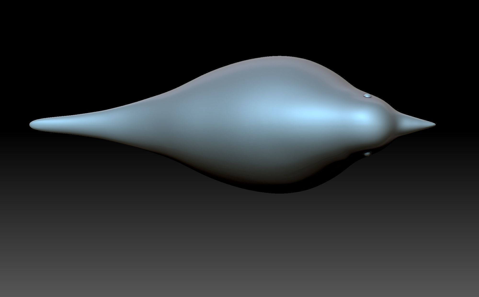 Bird Figurine 3D print model_5