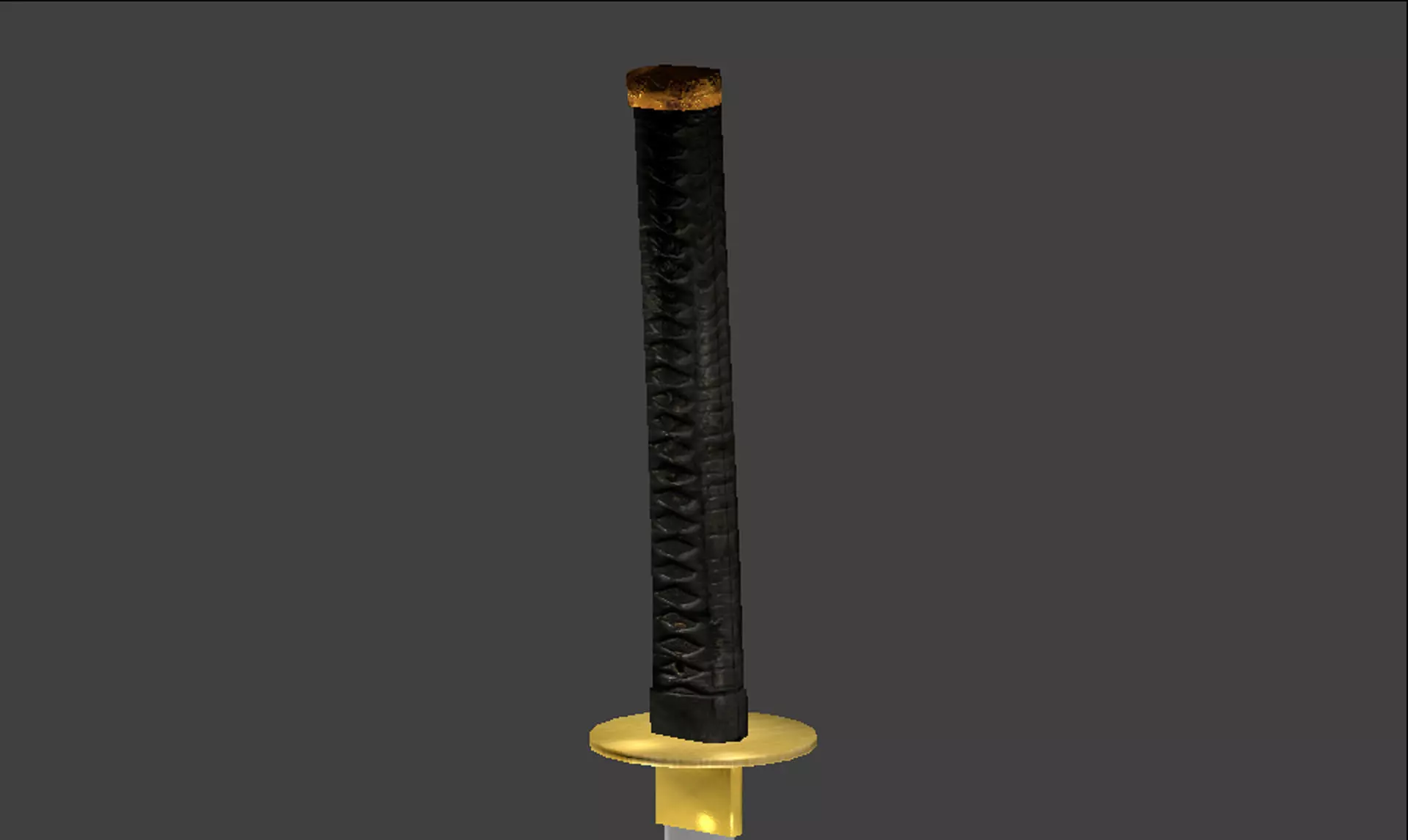 Shi Katana Free low-poly 3D model