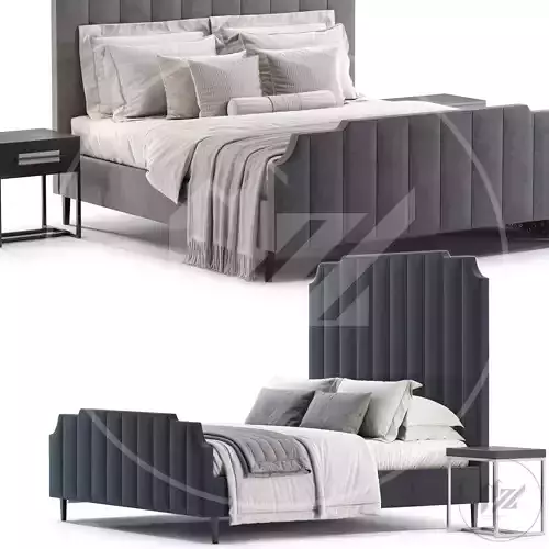 thesofaandchair KINGSTON Bed 3D model