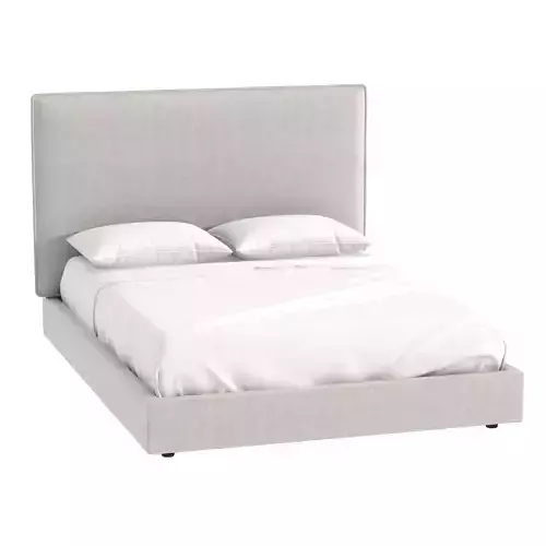 Fatima Lotus Tall Head Board Bed