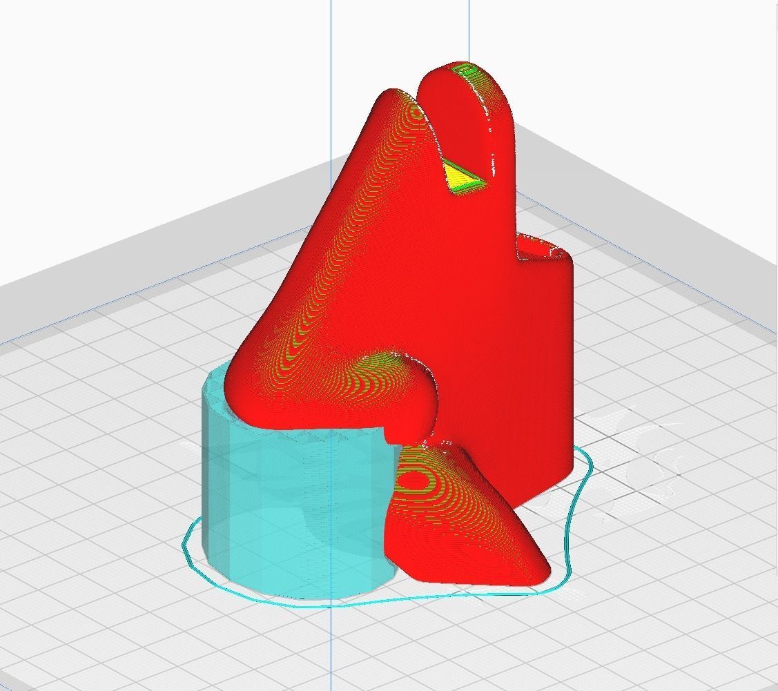 Printable Eyeglass Pen Holder 3D print model_9