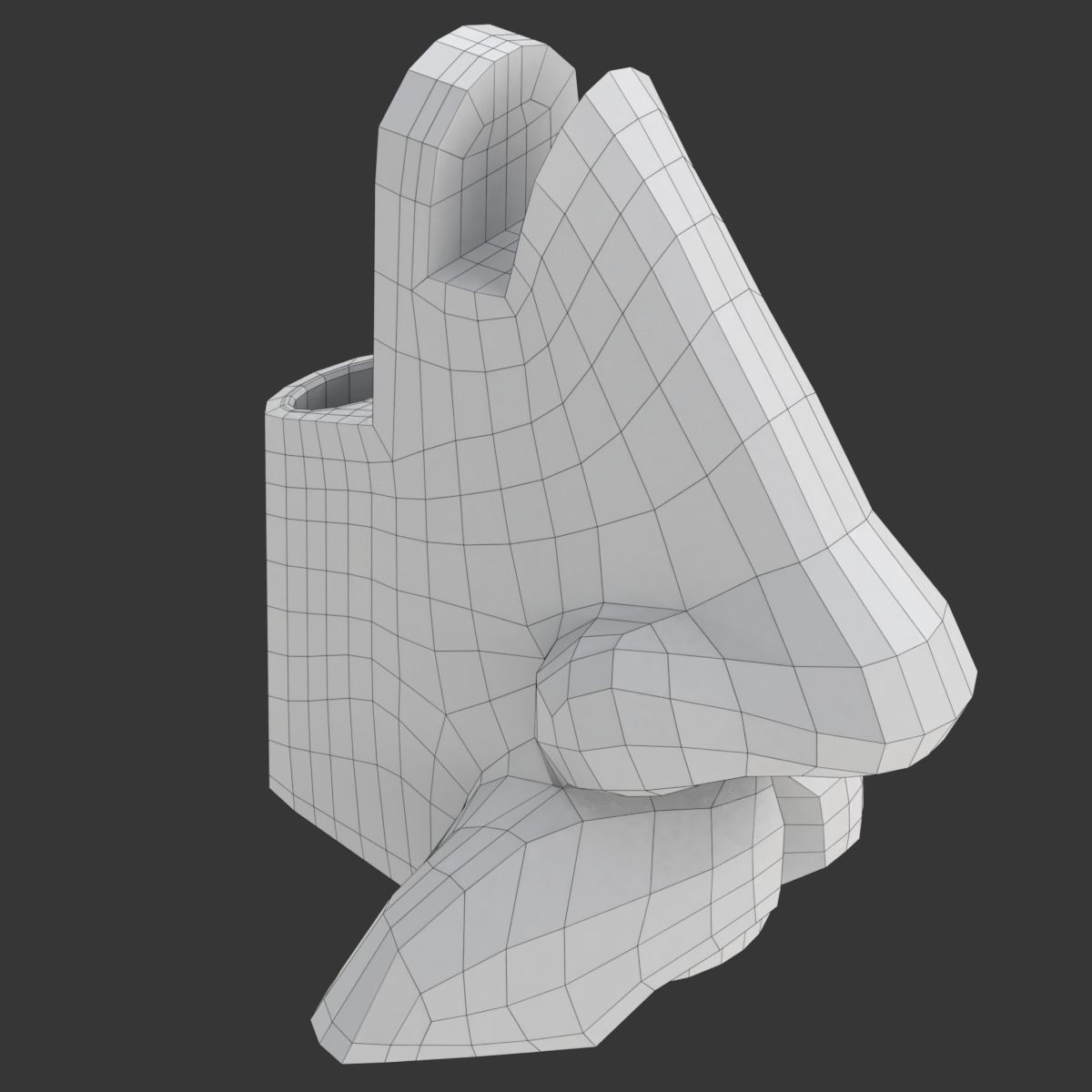 Printable Eyeglass Pen Holder 3D print model_13