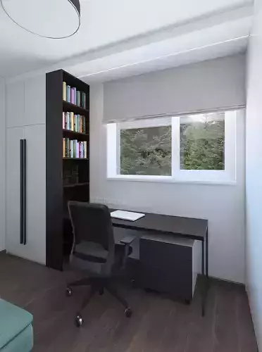 Comfortable work room