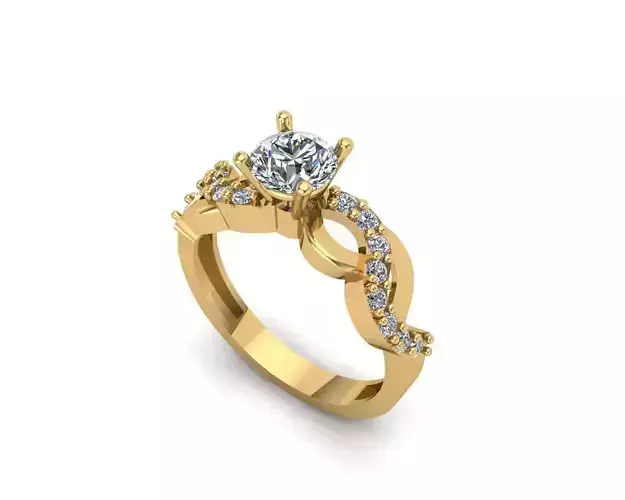 Solitaire ring