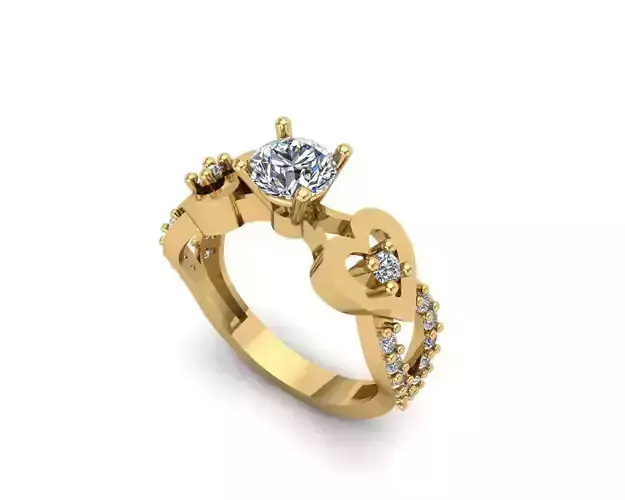 Solitaire ring 