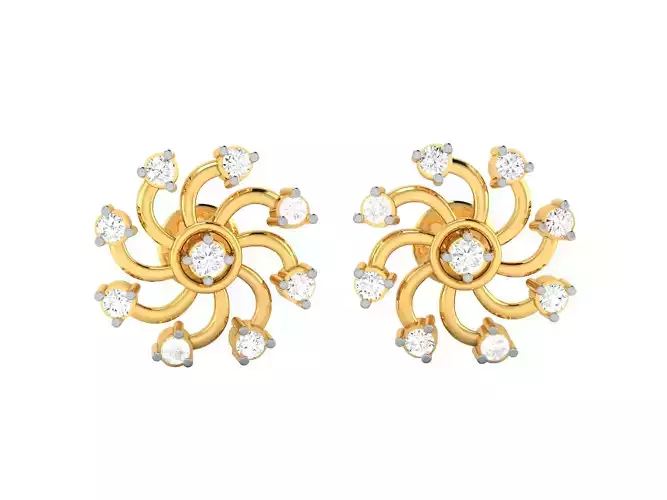 Diamond Woman Earring