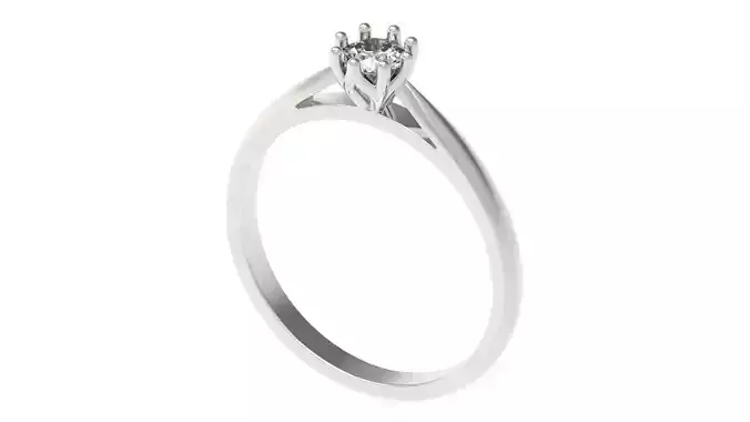 Infinity Diamond Engagement  Ring All Size