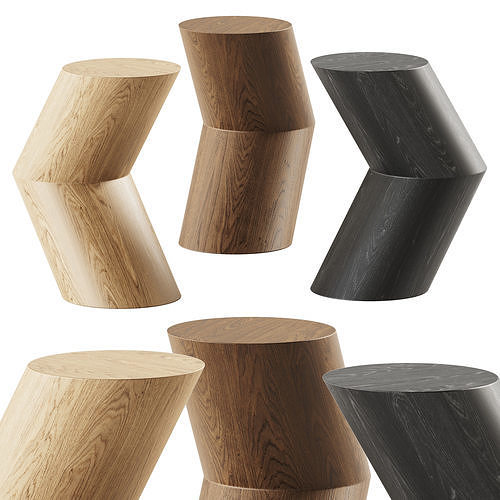 Estudio Persona Arrow Side Table 3D model