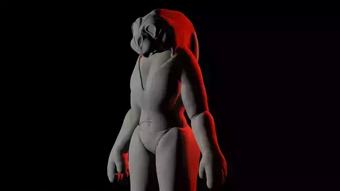 Monster female figure