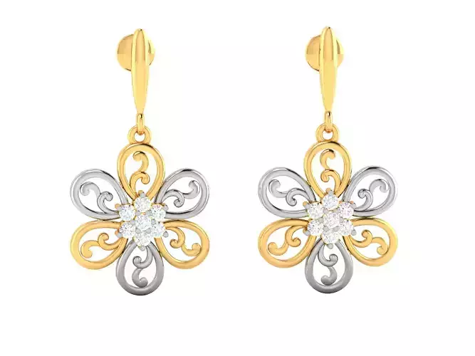Diamond Woman Earring