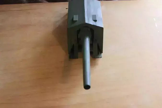 dover coastal defence gun wine ww2 14 inch Dover strait 1 72 3D print model