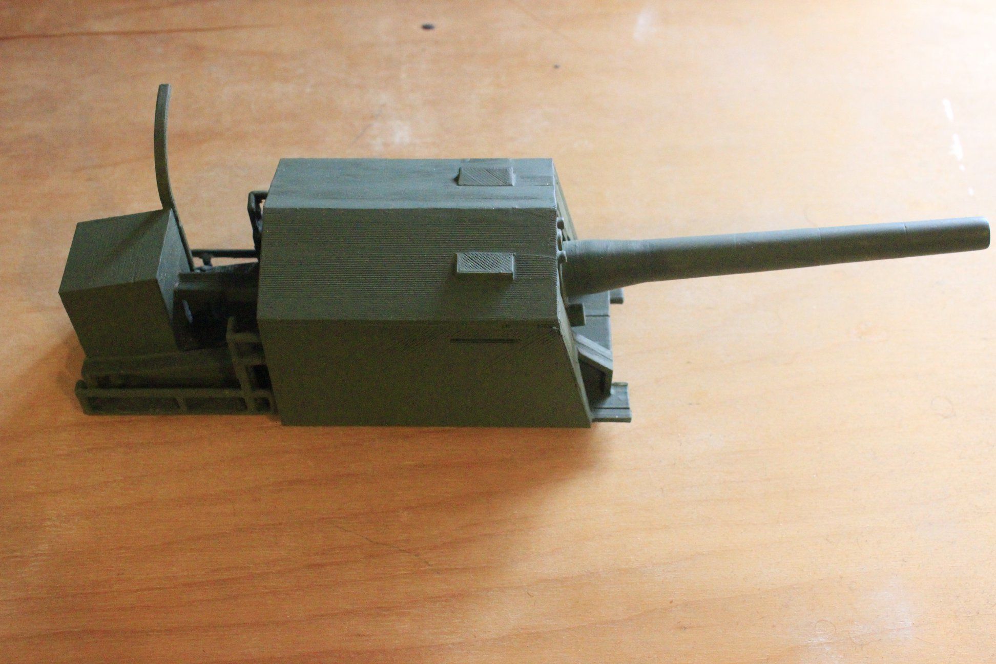 dover coastal defence gun wine ww2 14 inch Dover strait 1 72 3D print model_1