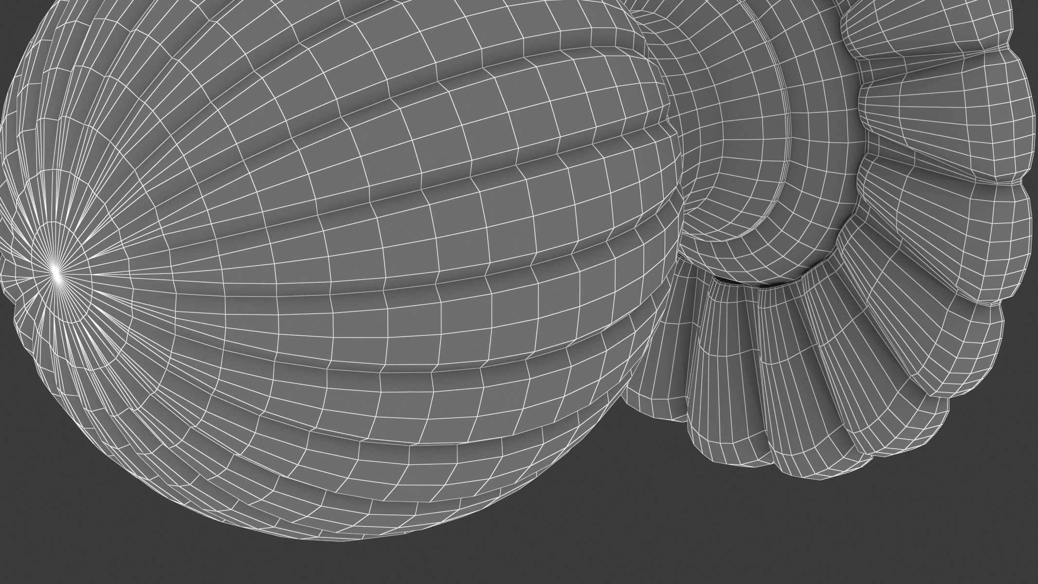 Flower Mortice Door Knob 3D model_8