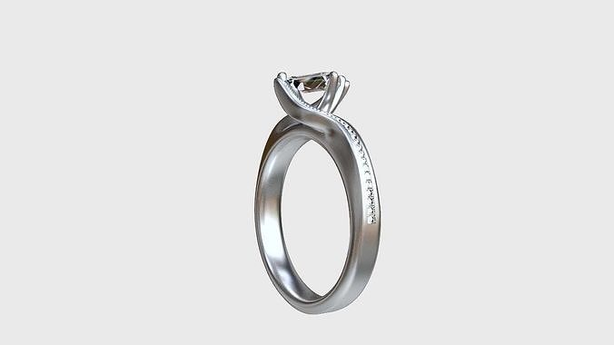 Ring luxury 3D model 3D model