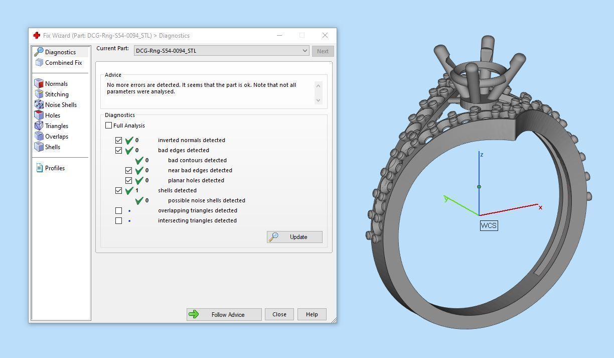 Solitaire ring  3D print model_6
