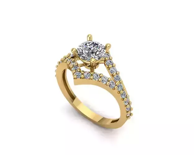 Solitaire ring 
