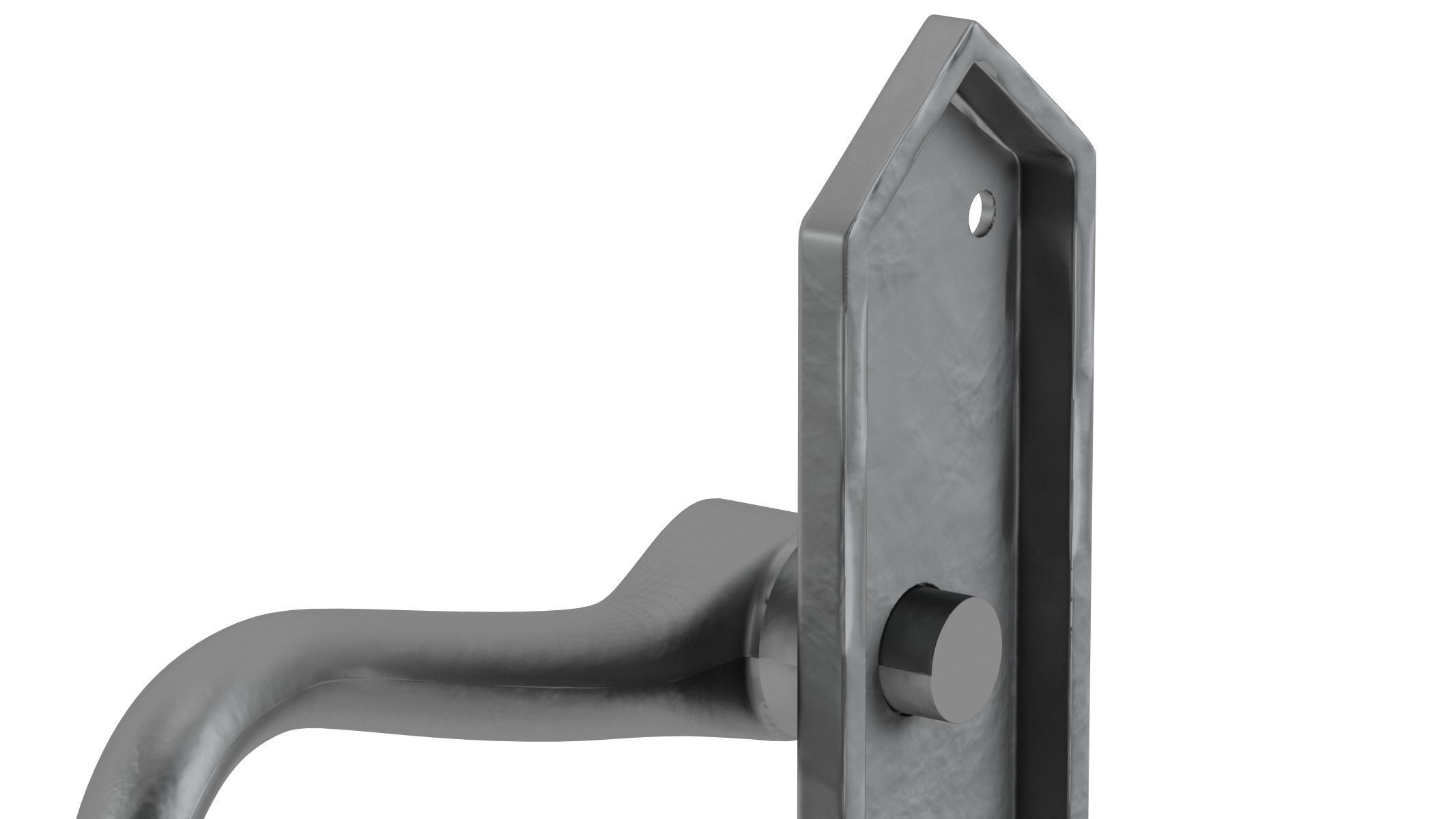 Frelan Royal Black Antique Handle 3D model_3