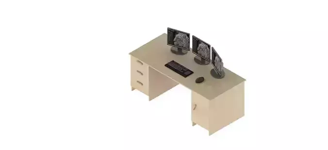 computer on the table