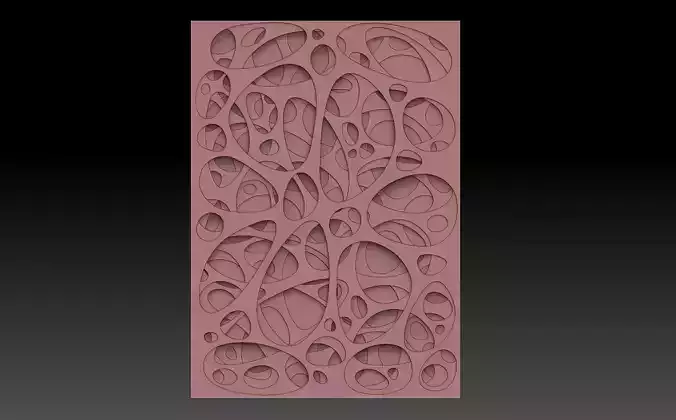 Ornament terracotta tile 3D print model