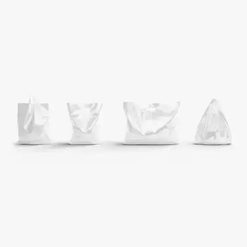 Plastic bag stand set - 4 bag shapes