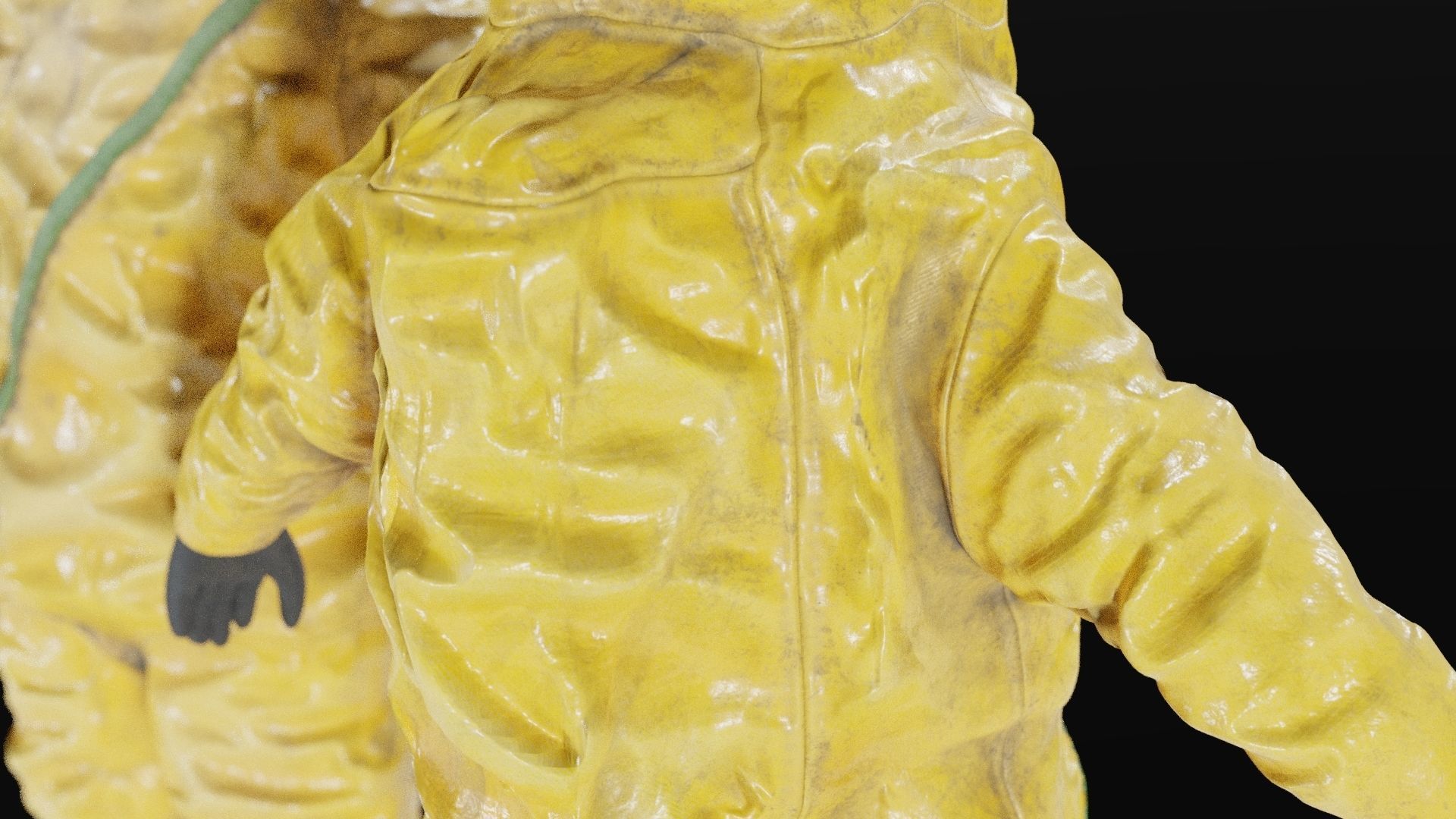 HAZMAT NBC Suit Rigged 3D model_17