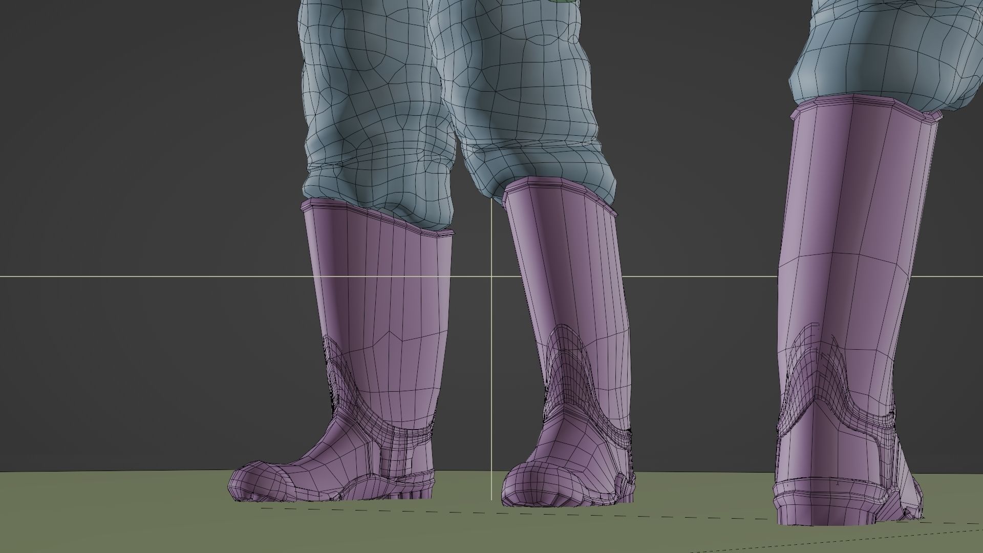 HAZMAT NBC Suit Rigged 3D model_33