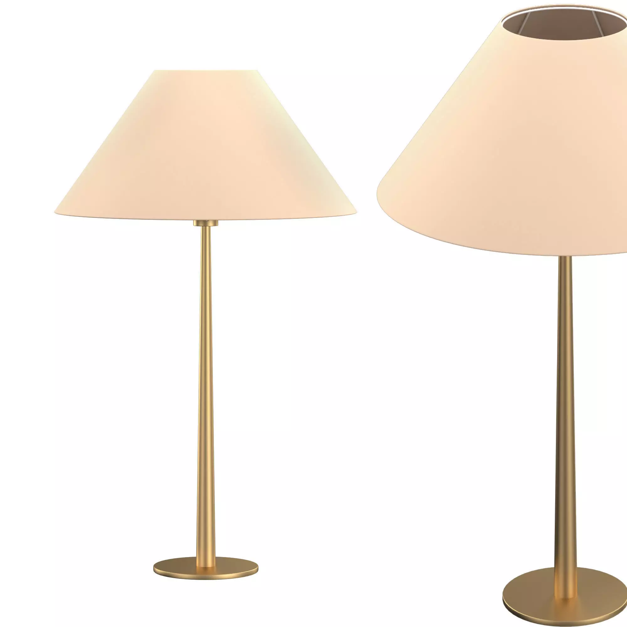 Table lamp Diro 3D model_0