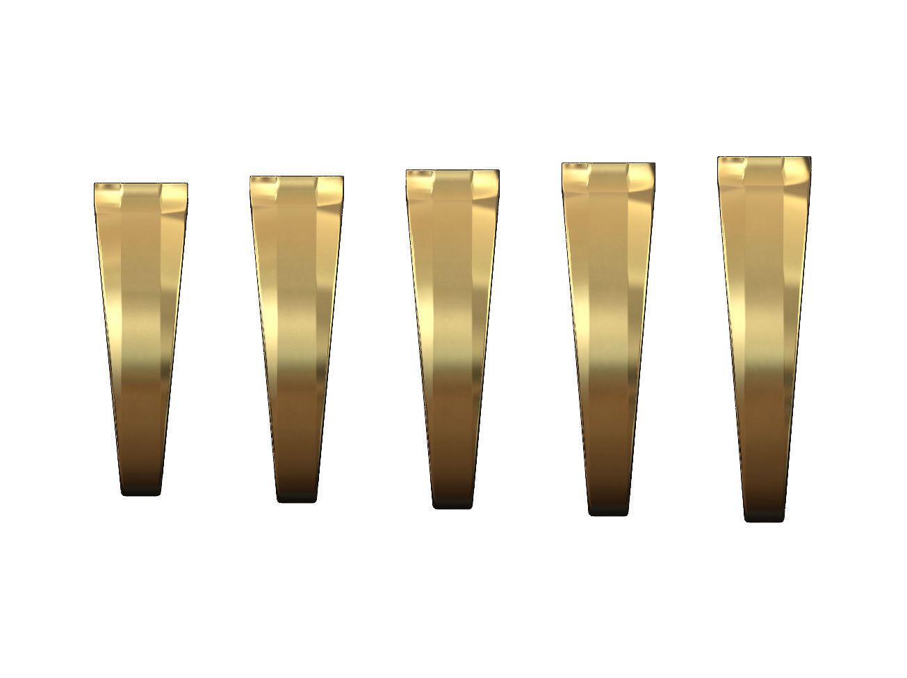 Small Octagonal signet ring US sizes 5to9 3D print model_1