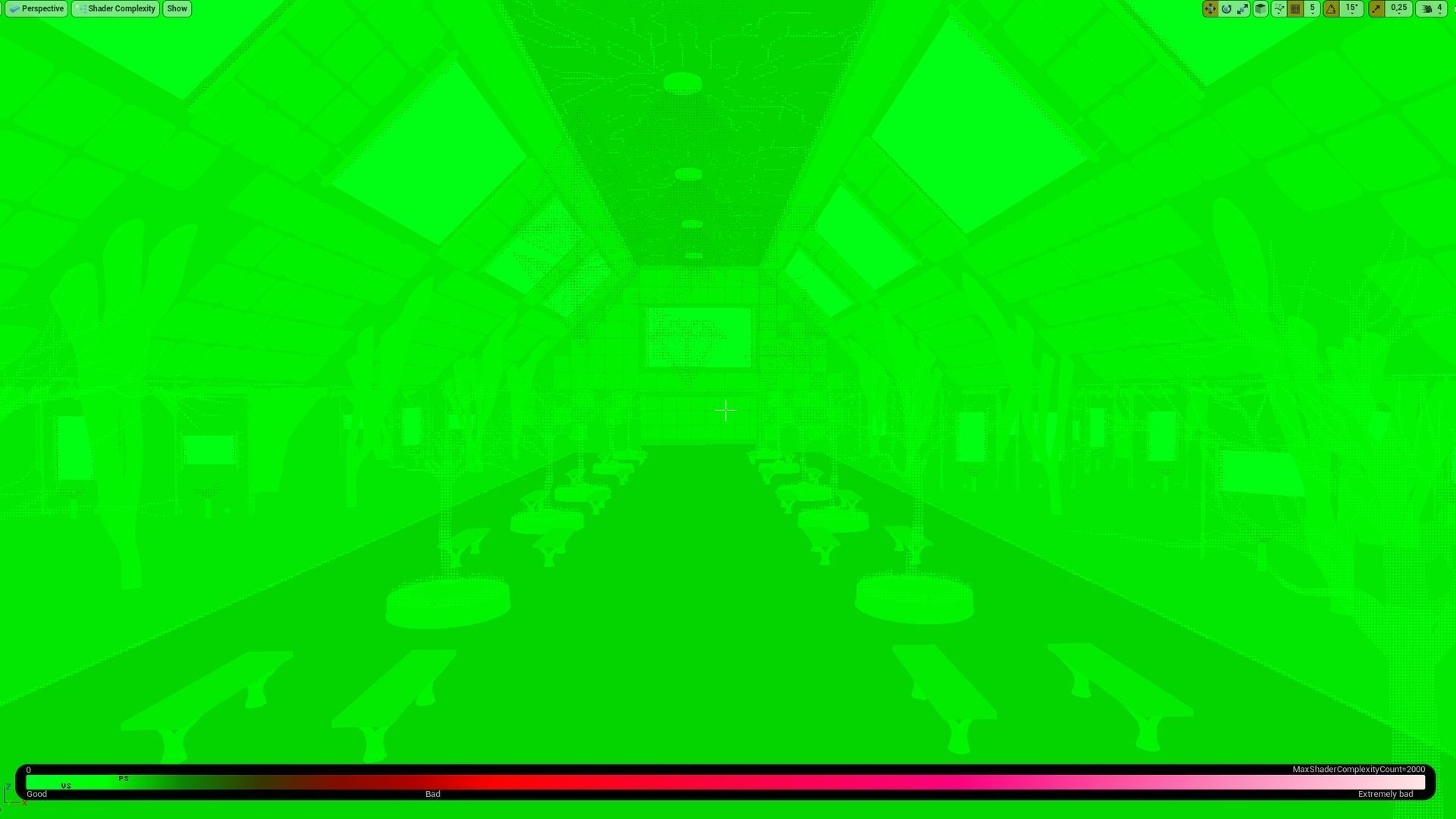 NFT Gallery Showroom Low-poly 3D model_16