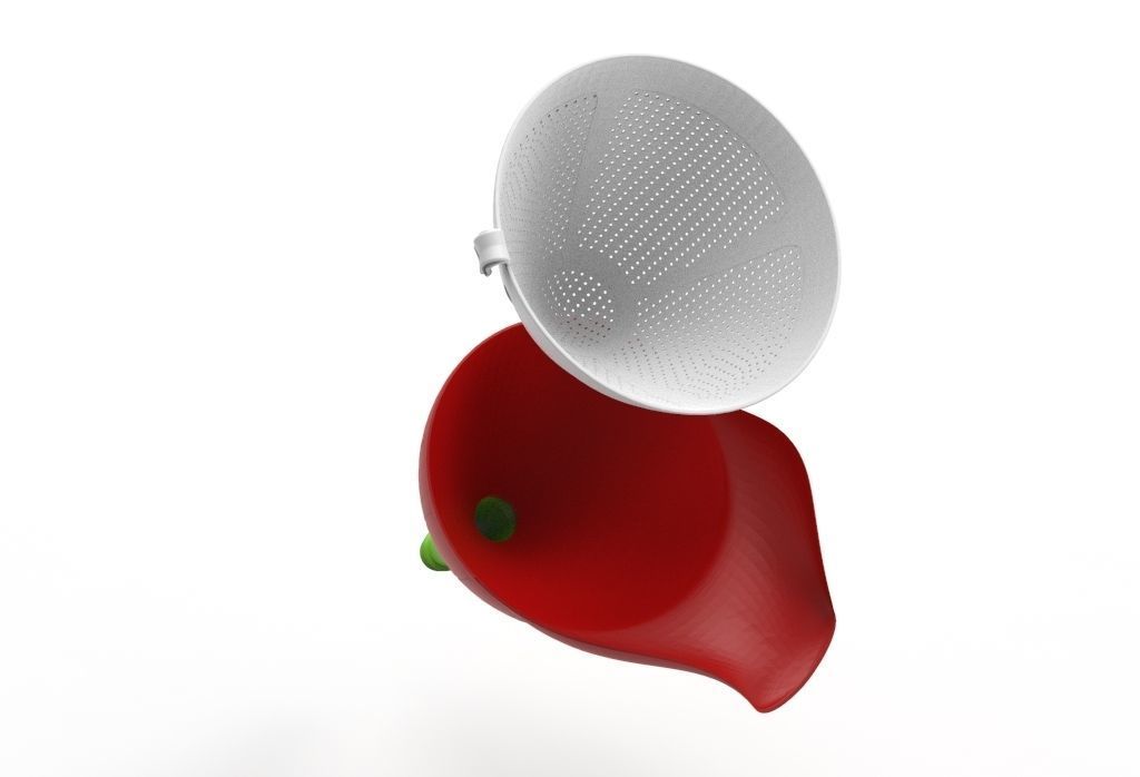 facilitator funnel -bottle funnel 3D print model_24