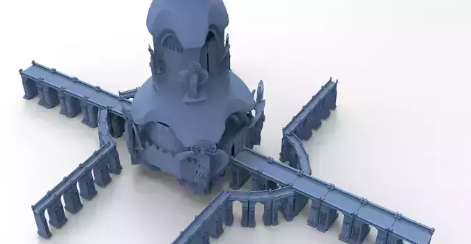 Angelic Holy Tower 3 With Holy bridges