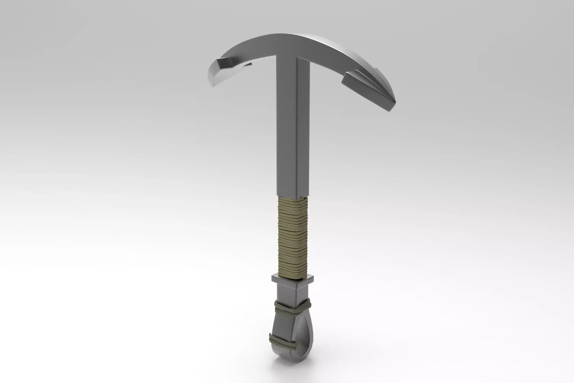 Neptune Anchor Low-poly 3D model_0