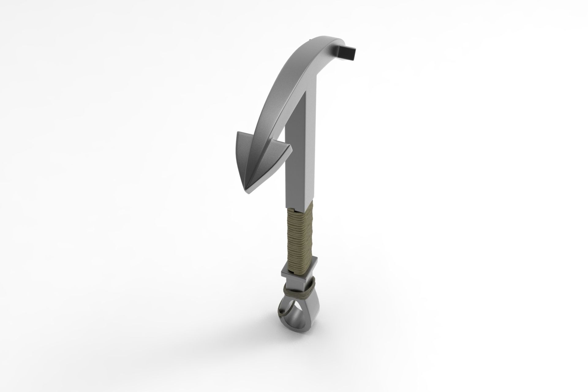 Neptune Anchor Low-poly 3D model_1