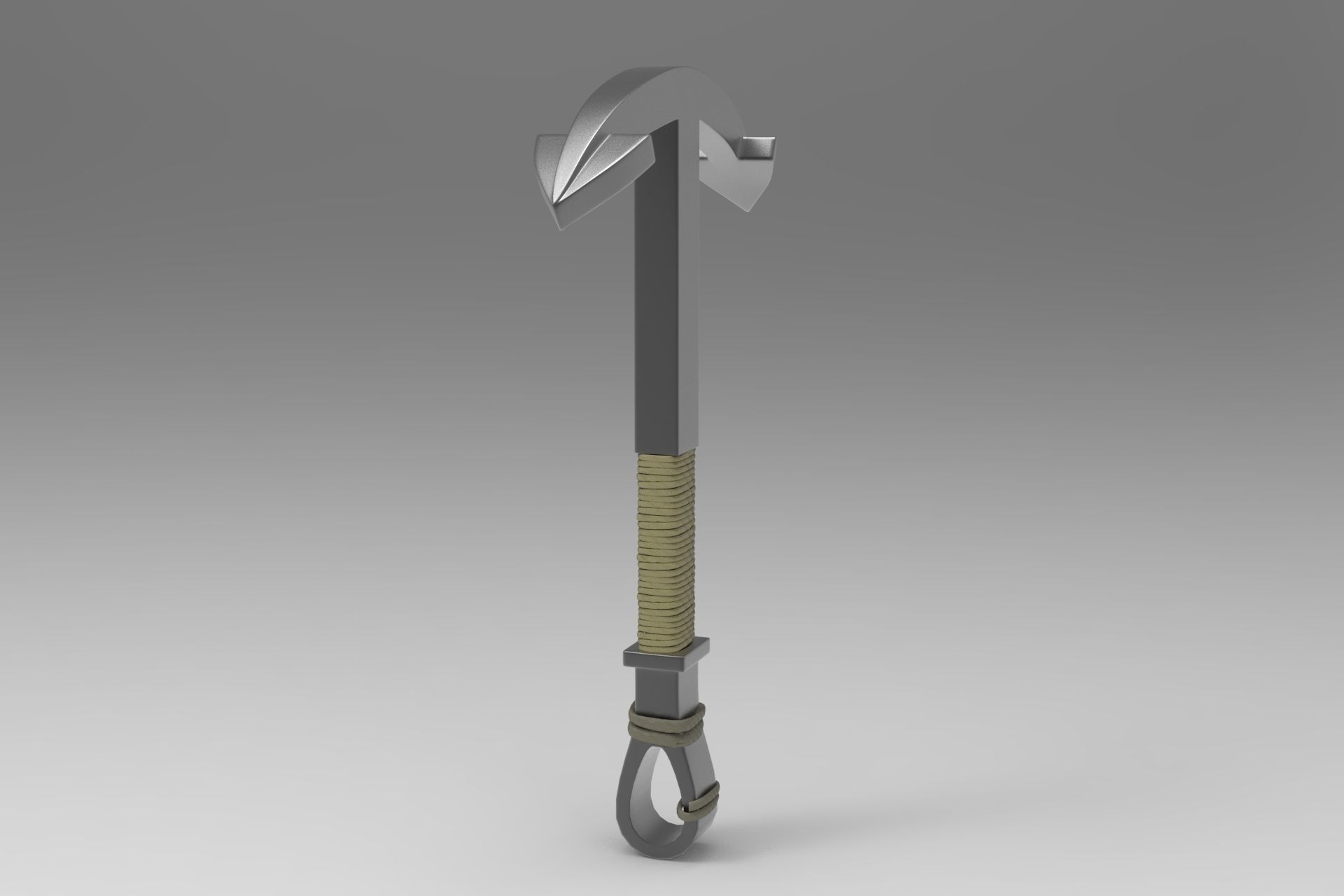 Neptune Anchor Low-poly 3D model_4