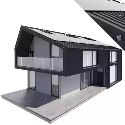 Modern house 21 3D model