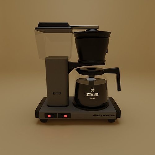 Moccamaster Coffee Machine Free 3D model