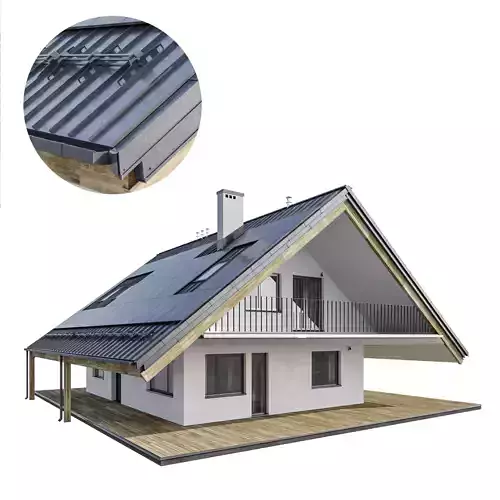 Modern house 22 3D model