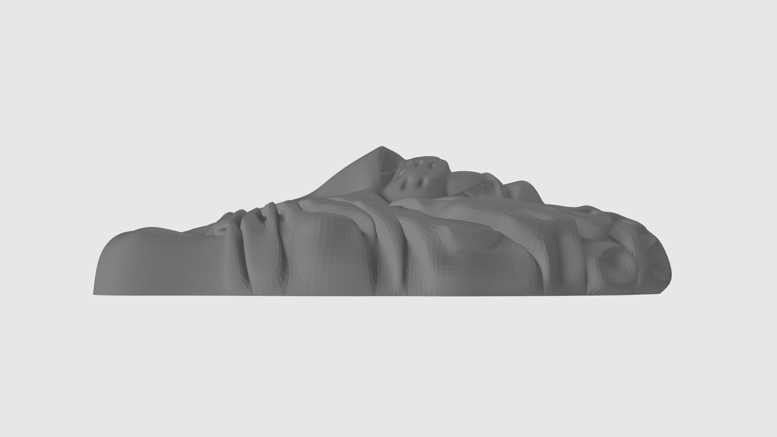 Lion Head pendant 3dm stl obj  3D print model_4