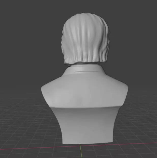Julian Assange 3D print model_24