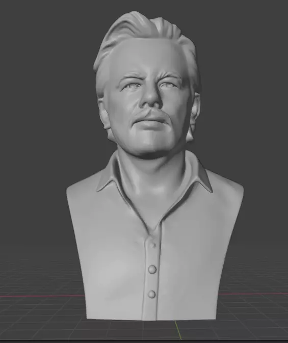 Julian Assange 3D print model_19