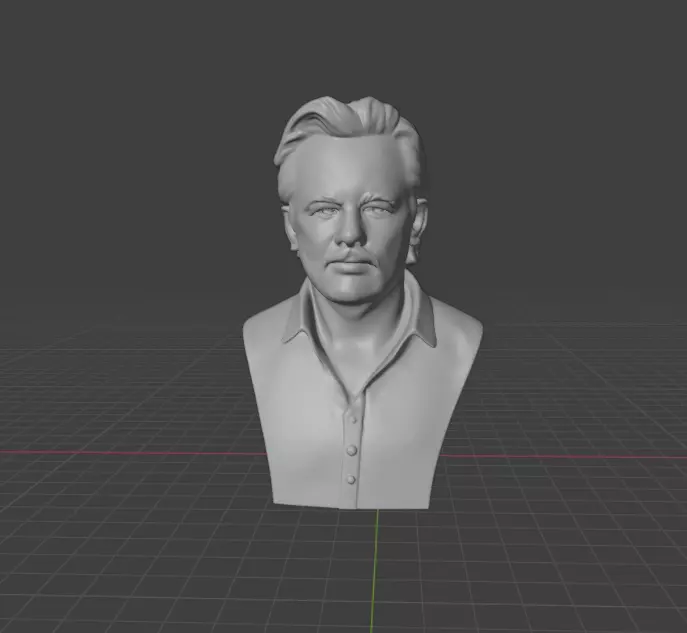 Julian Assange 3D print model_6