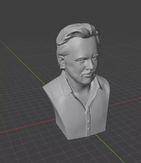 Julian Assange 3D print model_22