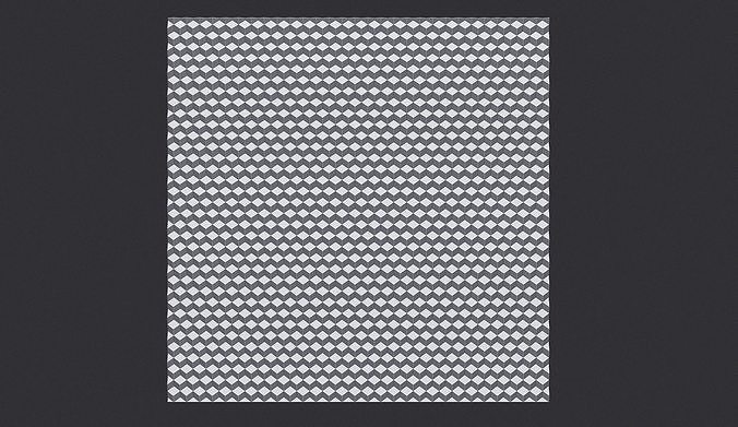 Cubic Pattern Art 3D print model