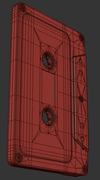 Cassette Tape  3 Types  Low-poly 3D model_14