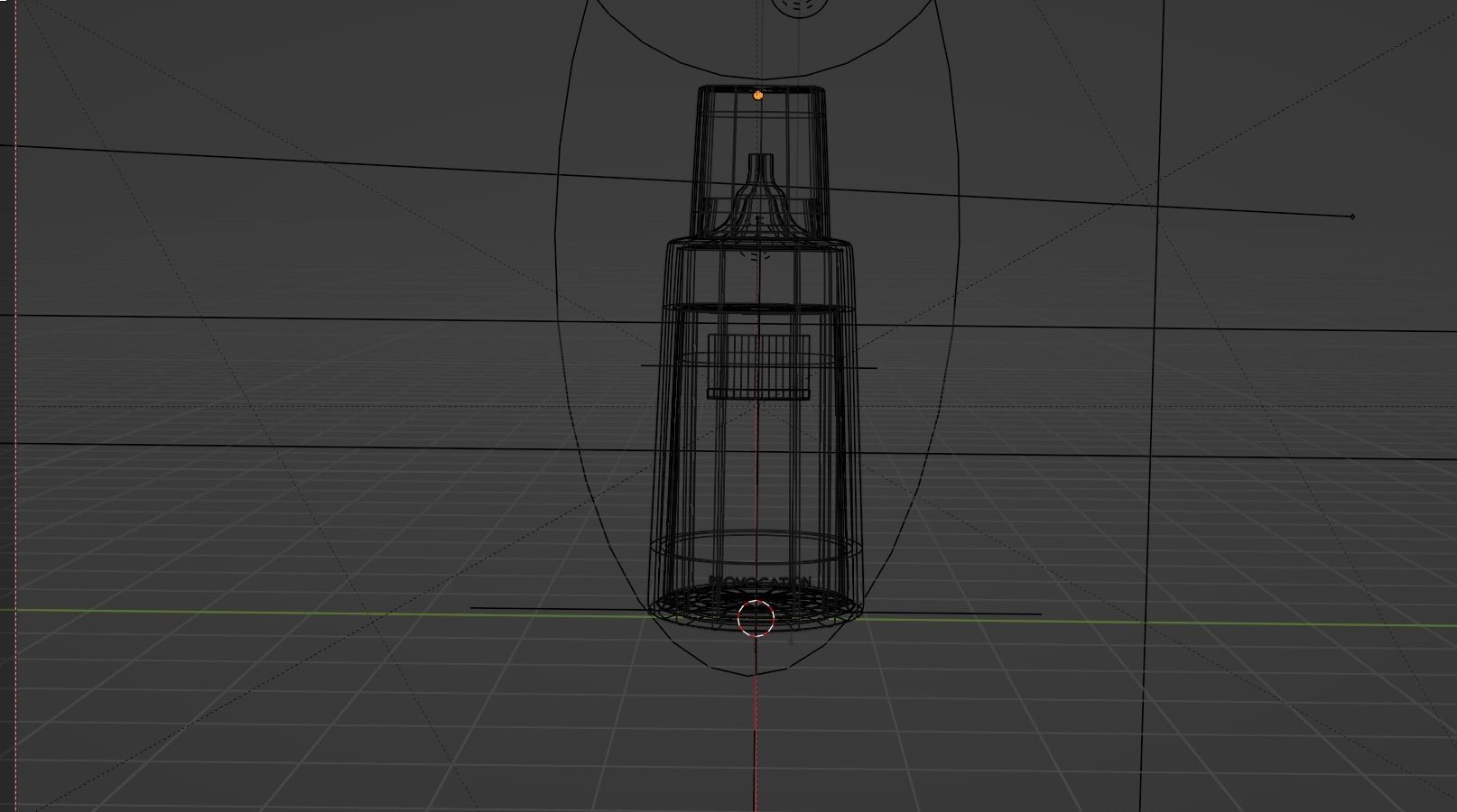 Mockup perfume elegant Low-poly 3D model_6