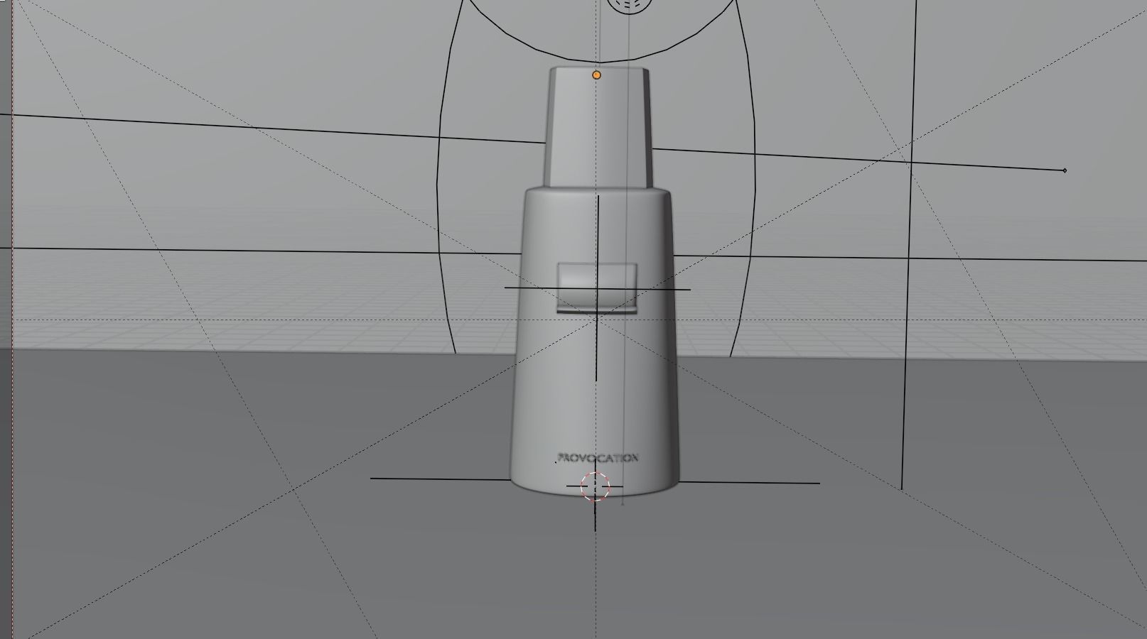 Mockup perfume elegant Low-poly 3D model_5