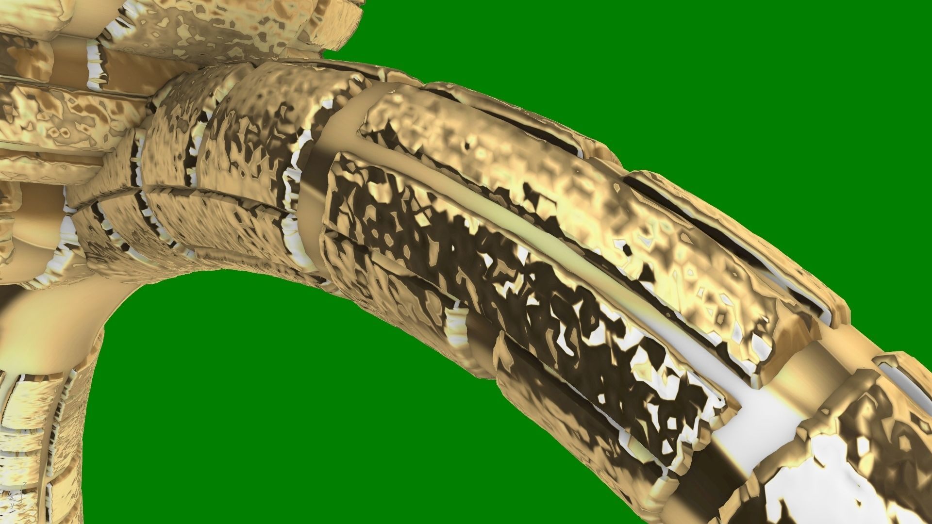 ice cream cone dimaond and pearl rings stl verified  3D print model_2