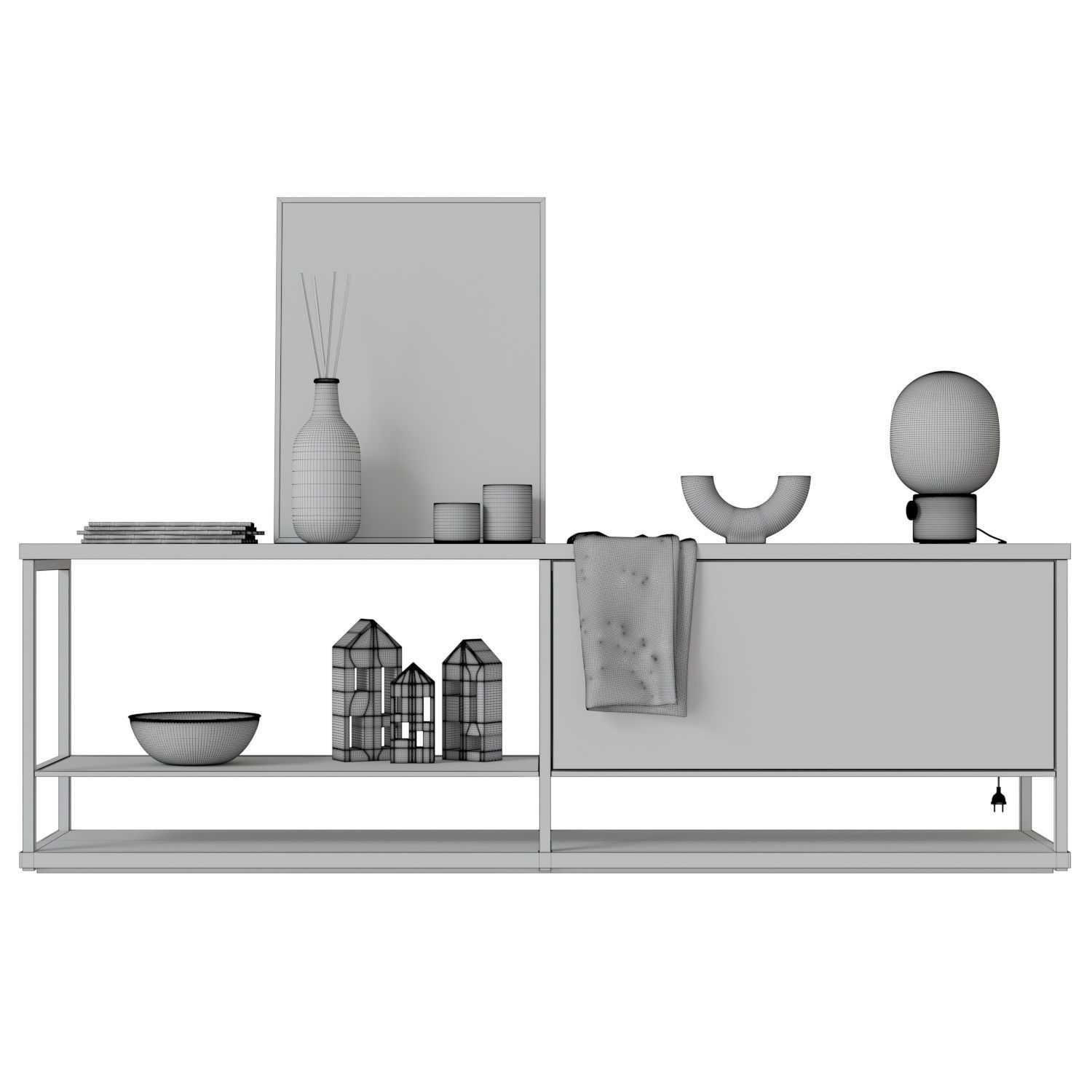 Decor Set 09 3D model_4