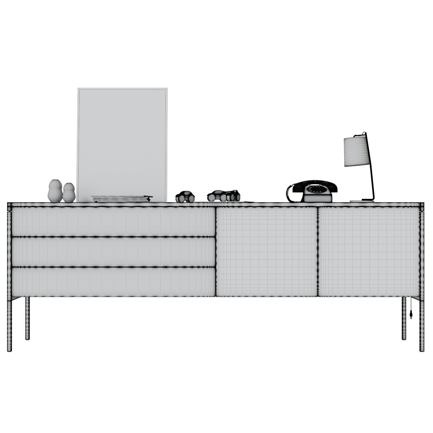 Decor Set 08 3D model_4