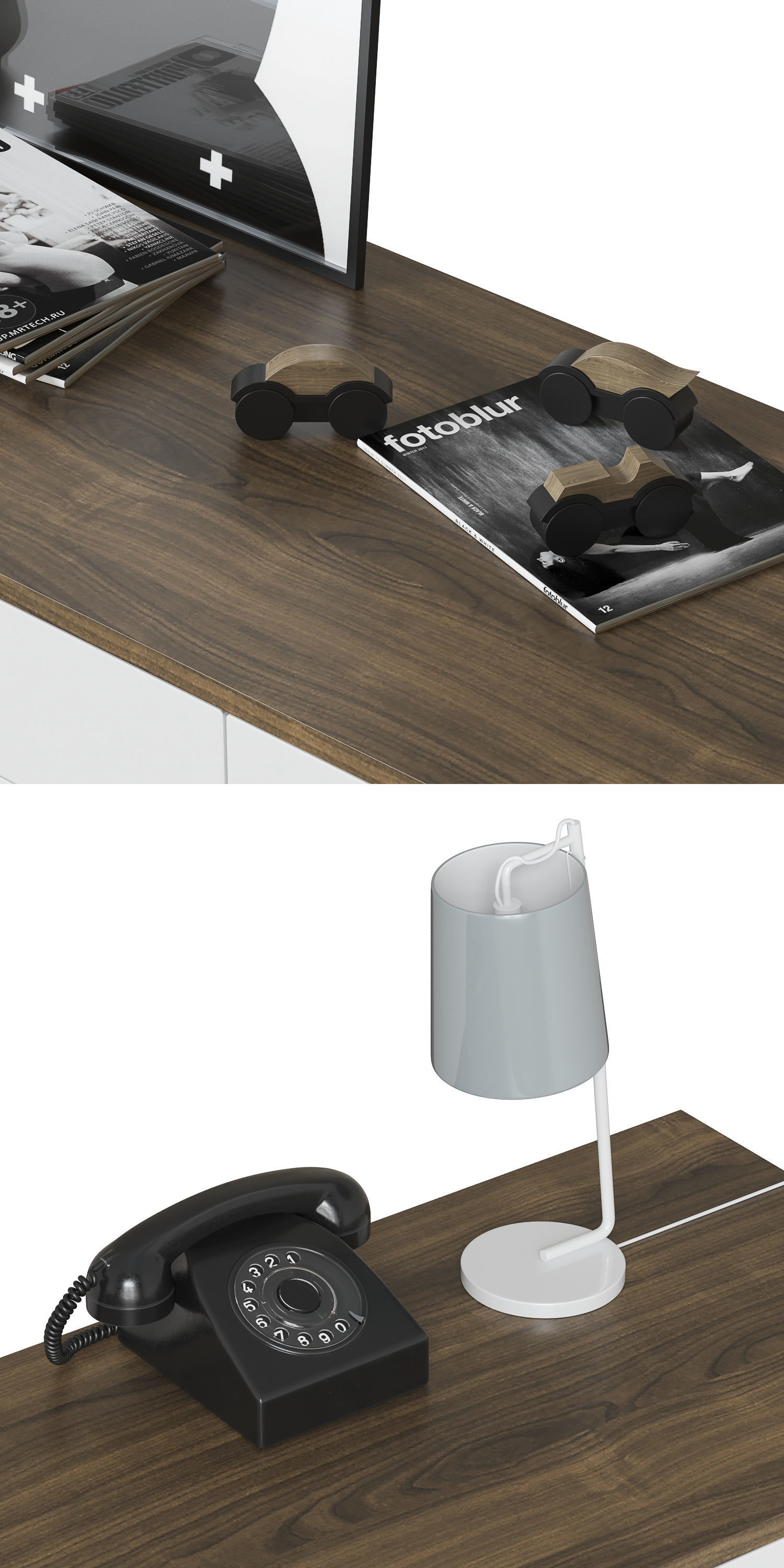 Decor Set 08 3D model_1